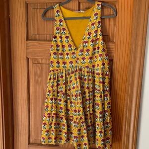Floral Yellow Dress